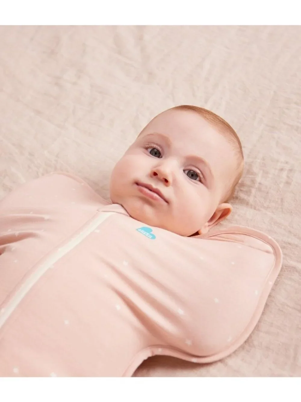 Cozy Baby Sleep Sack Swaddle Up | 1.0 TOG, 13-19lbs, Soft Pink, Comfortable